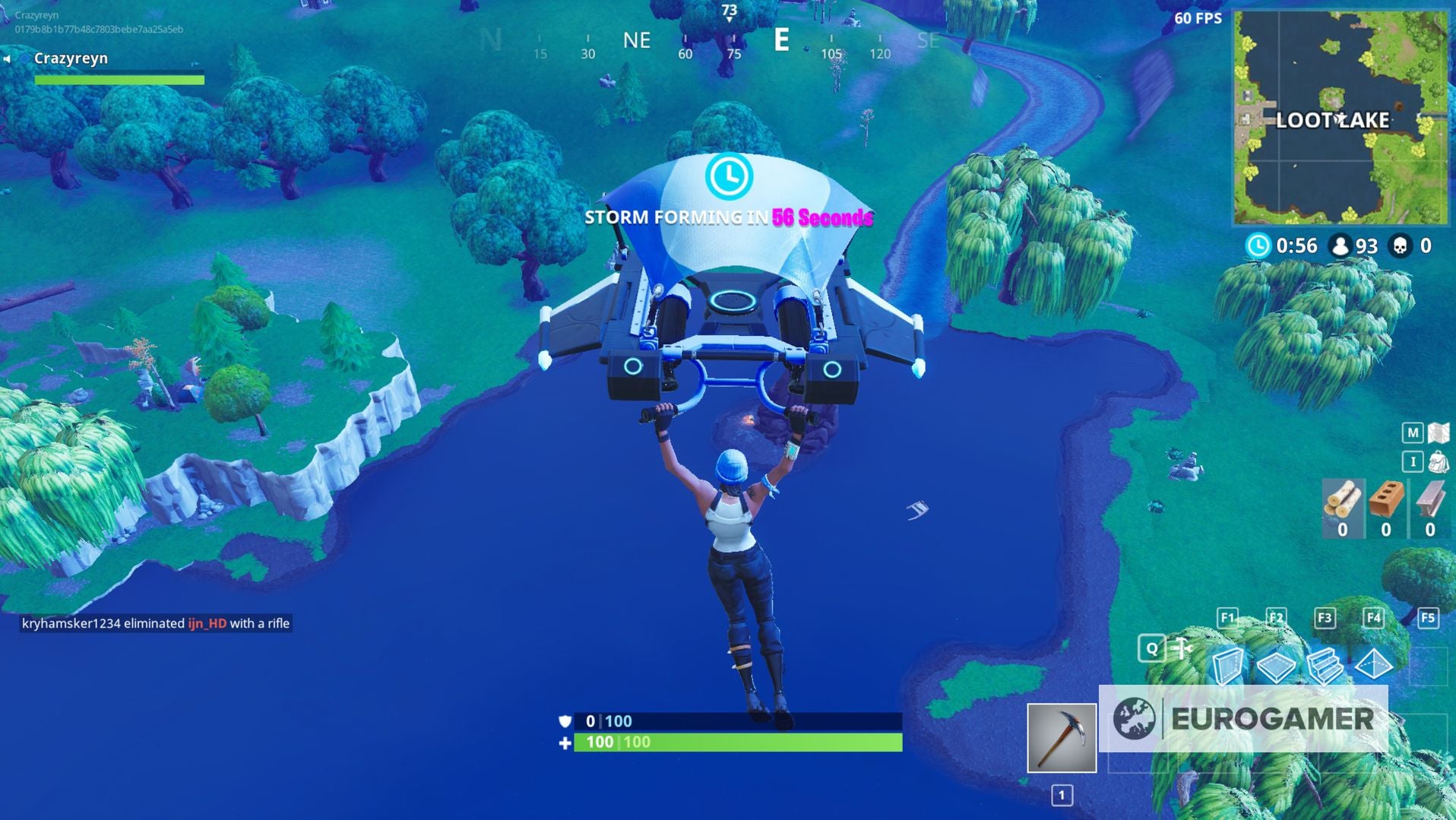 Fortnite Tomato Town treasure map location